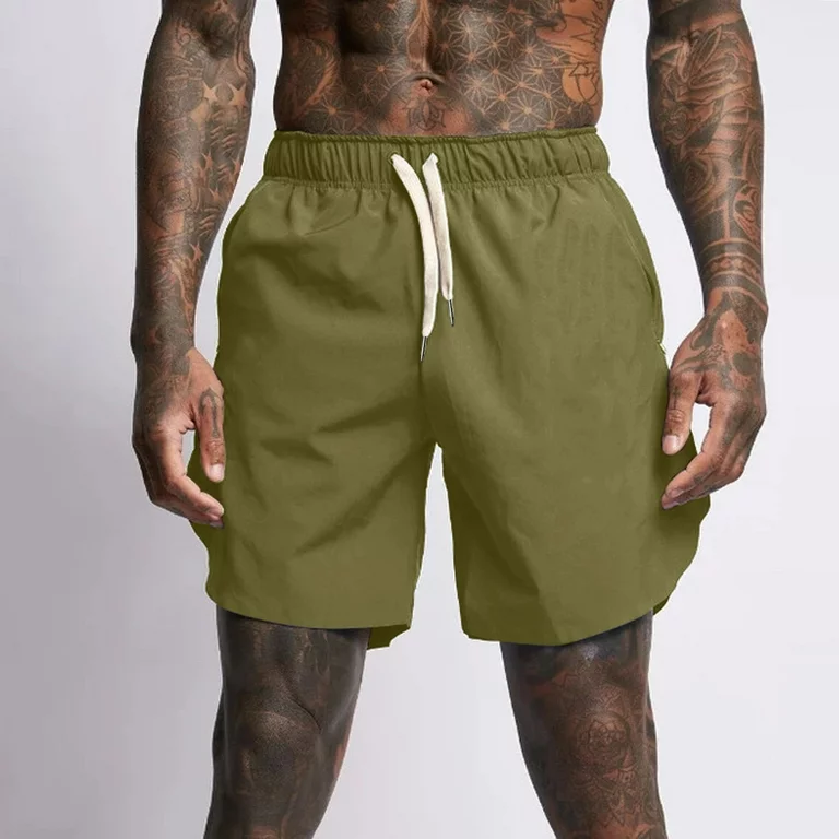 mens drawstring shorts