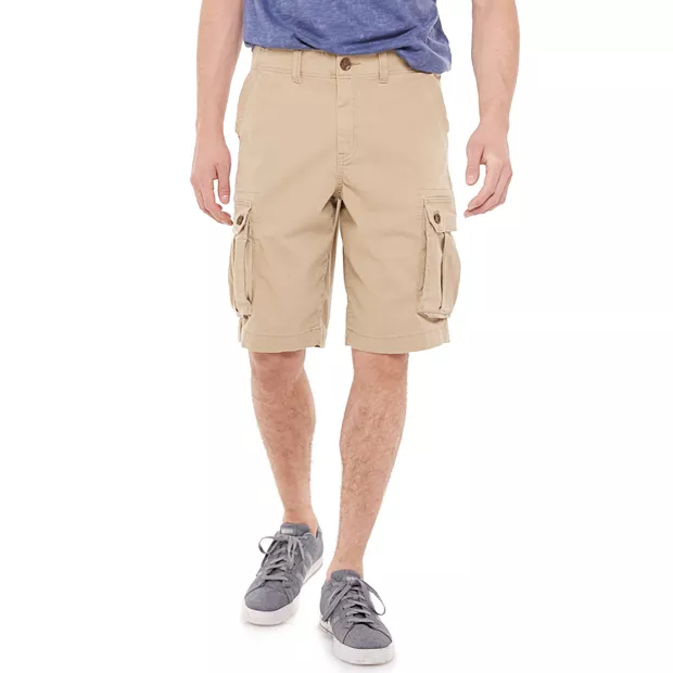 stretch twill shorts