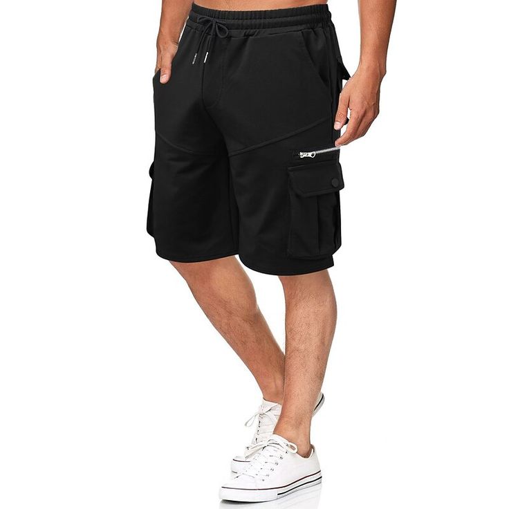 black cargo pants for men