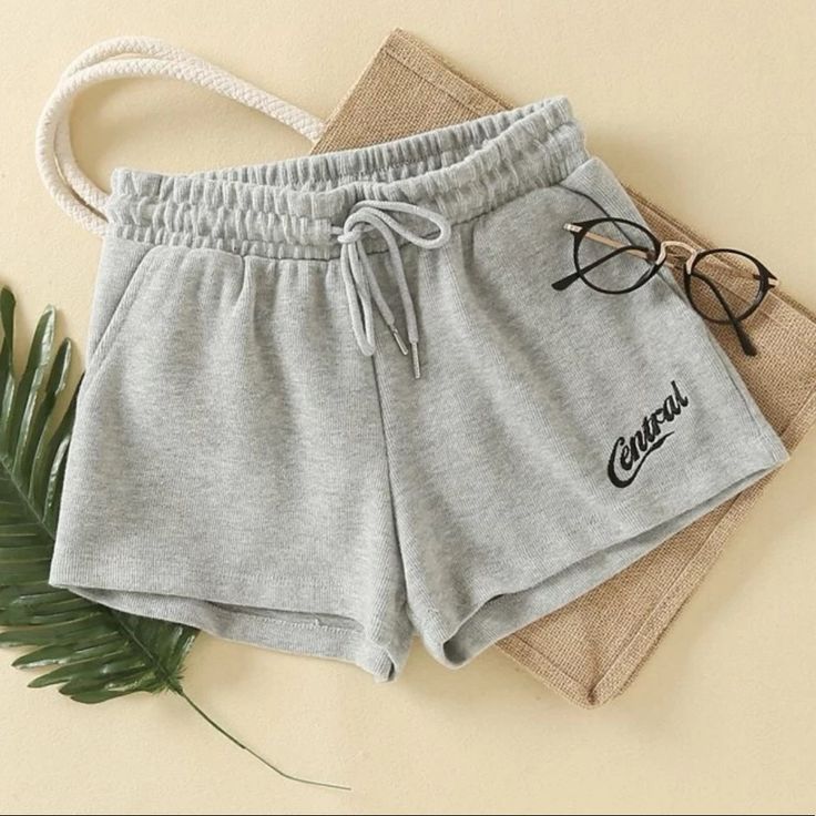 stylish grey shorts