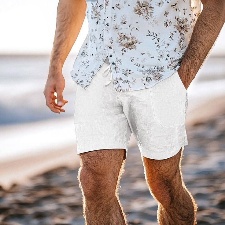 what to wear with white shorts