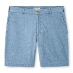 chambray shorts